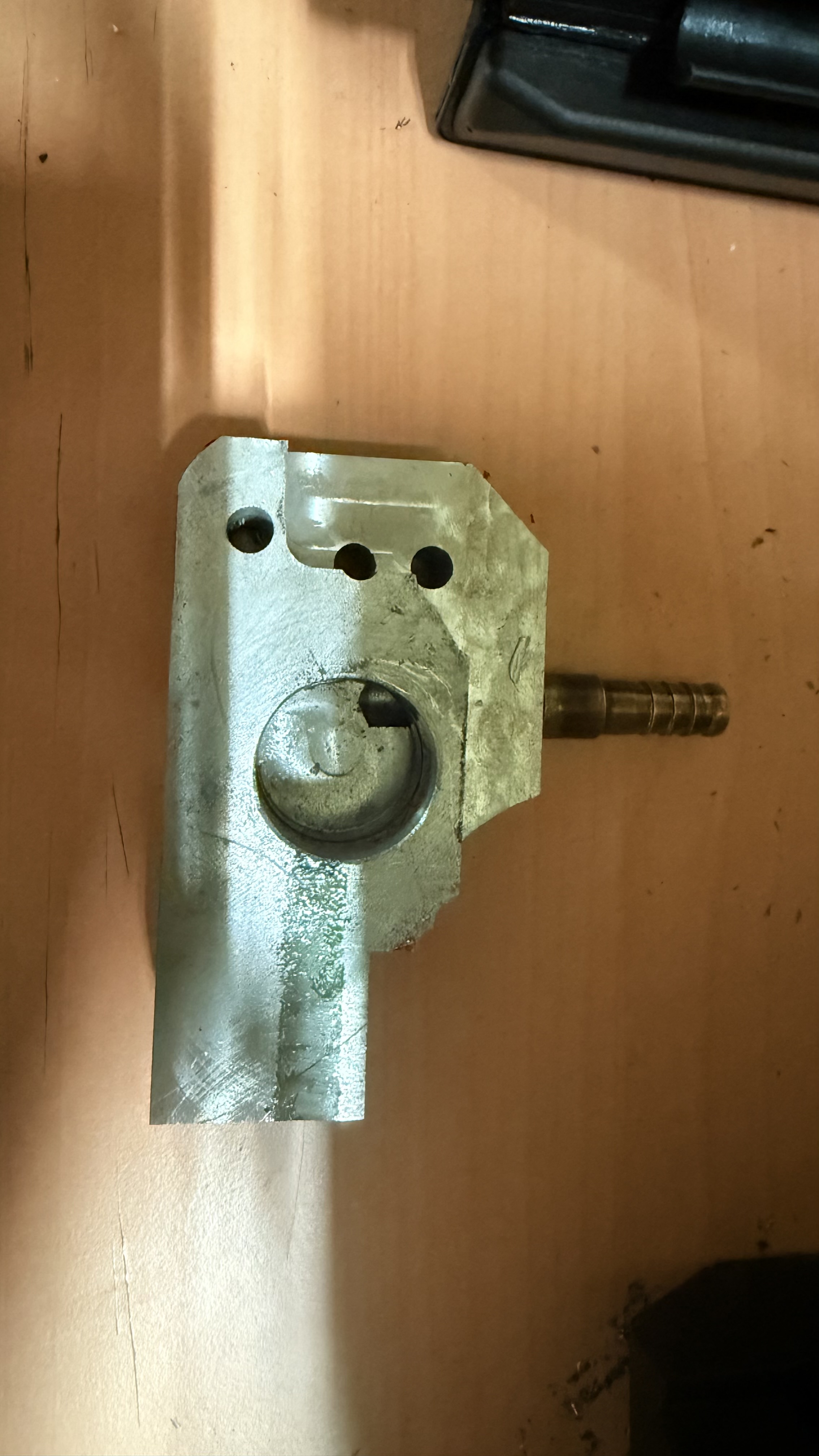 Laserteil nachher