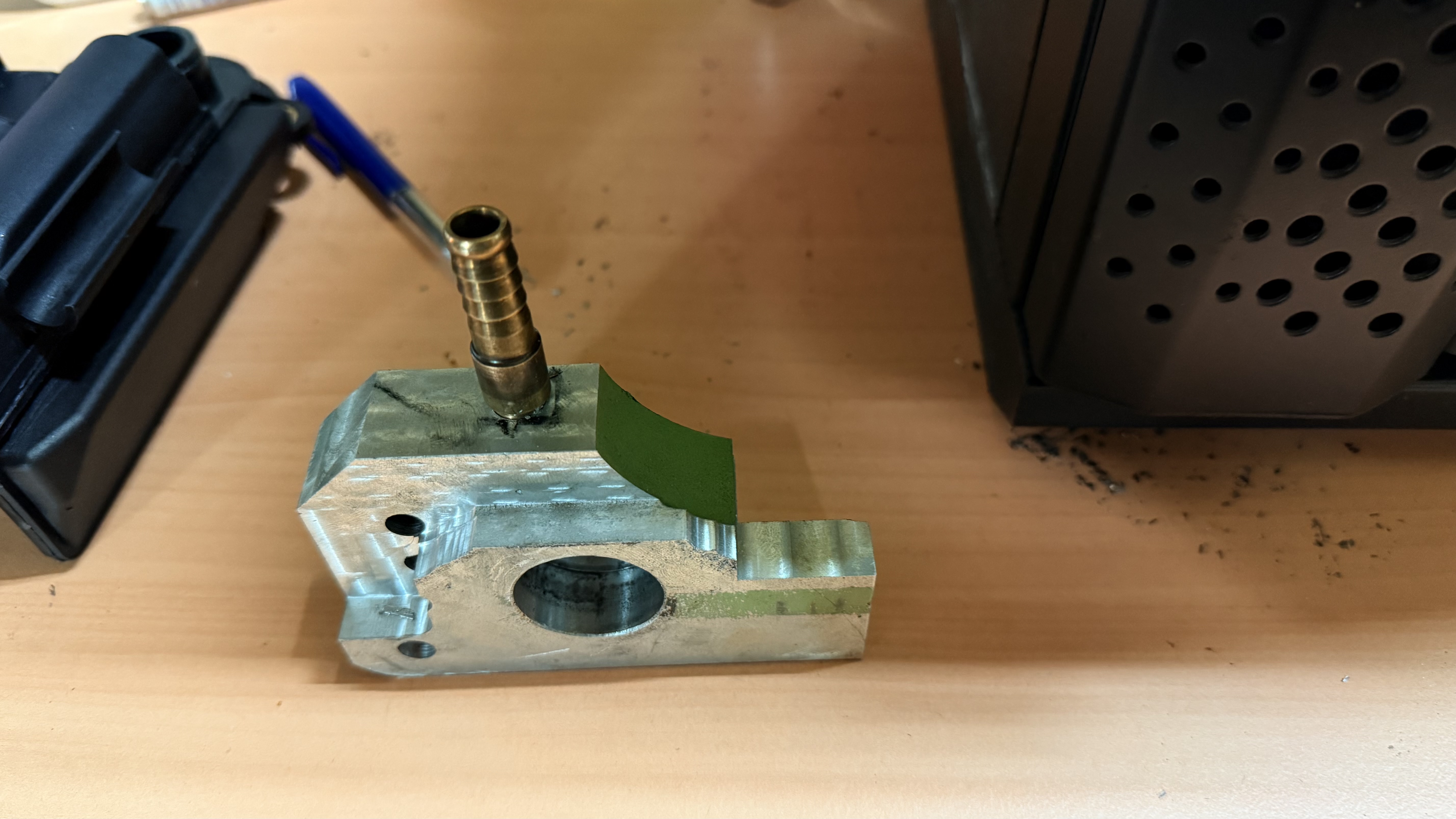 Laserteil nachher